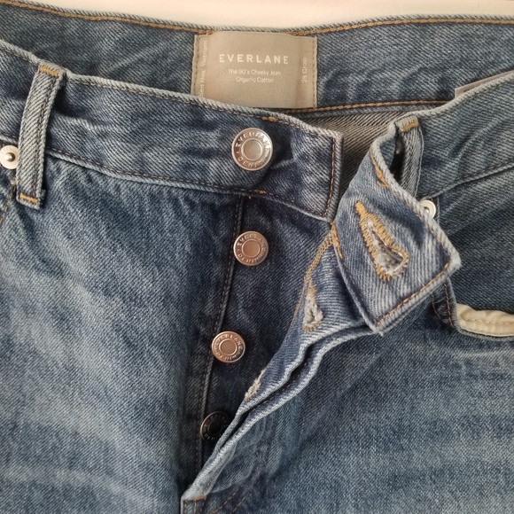 Everlane 90s Cheeky Crop Jeans Size 28 - Picture 9 of 12